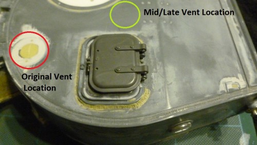 Original Early and Mid-Late vent relocation