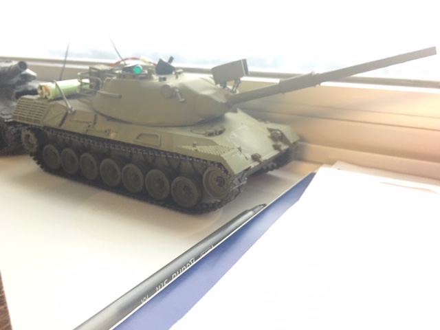 This M103 Tank is now running and is part of my fleet of RRC Tanks. The previous owner of this model says it was built in 1973, 47 years ago. It is a Tamiya Mokei 1969 vintage model so it was made in Japan 51 years ago. After I realised this, I decided it needed to be part of my Fleet of model Tanks.