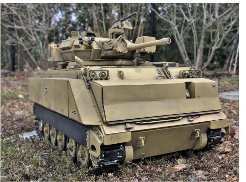 M-113 M113 M-113A1 MRV 1/16 RC Scorpion Turret Australian Army build