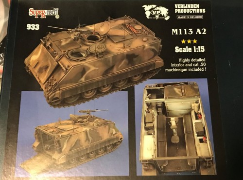 M-113 M113 M-113A1 MRV 1/16 RC Scorpion Turret Australian Army build