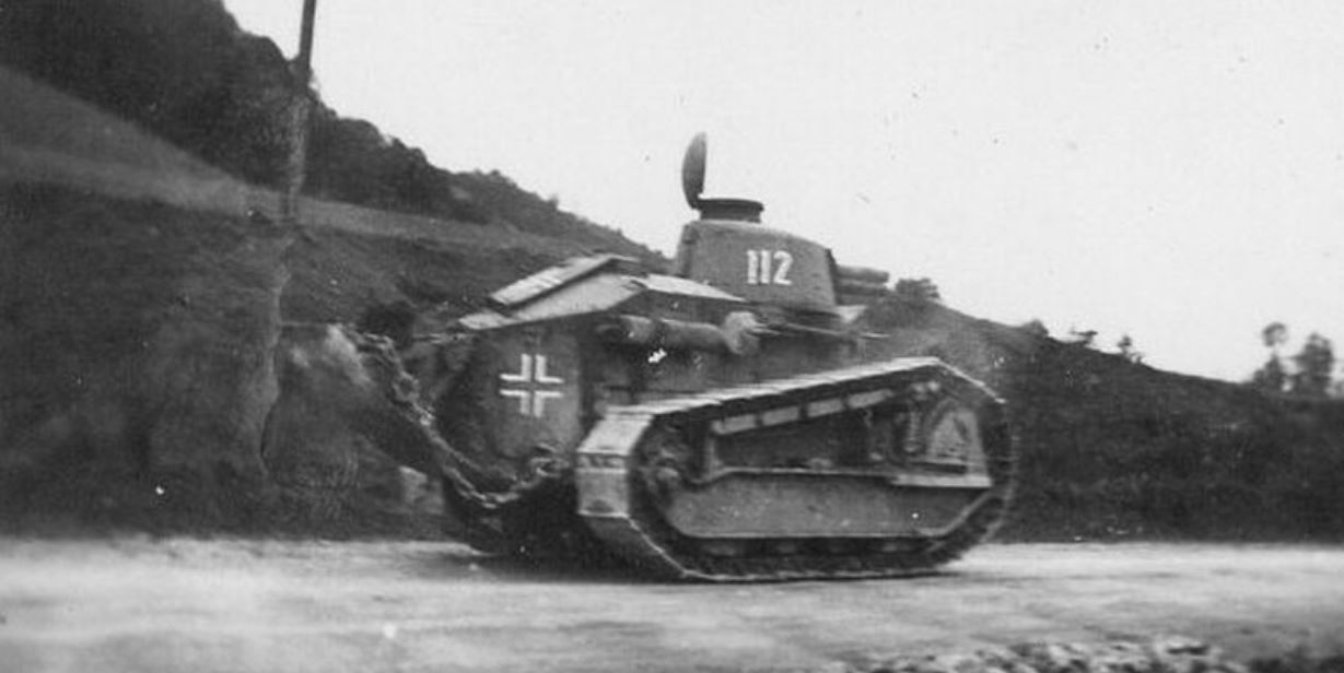 Renault FT 1/16 RC build