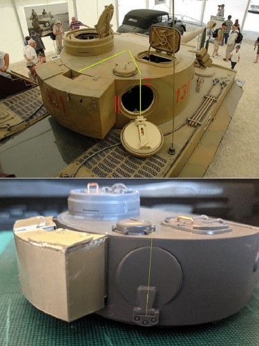 Tiger 131 angle of escape hatch
