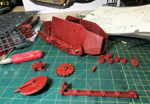 Renault FT 1/16 RC build