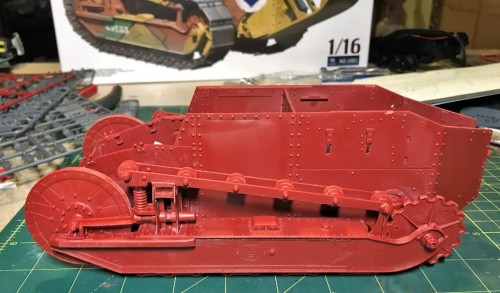 Renault FT 1/16 RC build