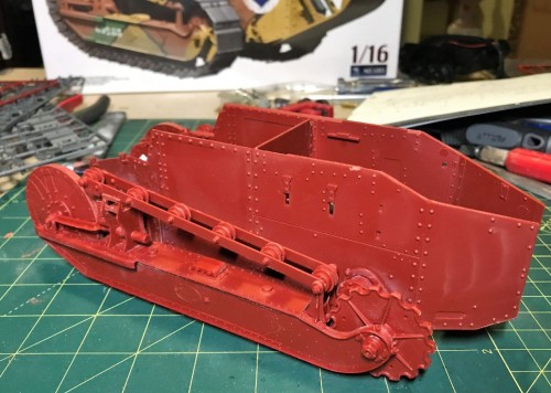 Renault FT 1/16 RC build