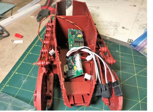 Renault FT 1/16 RC build