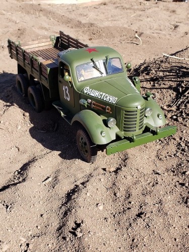 International Harvester Lend Lease truck in a natural setting.jpg