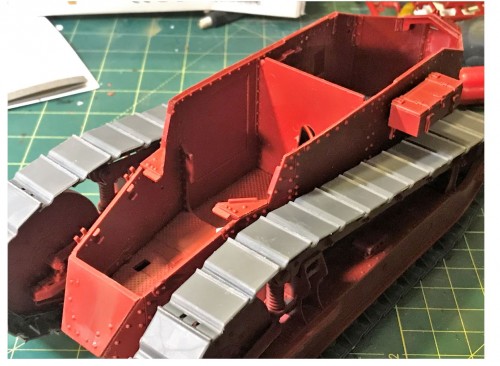 Renault FT 1/16 RC build