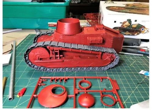 Renault FT 1/16 RC build