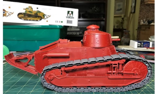 Renault FT 1/16 RC build