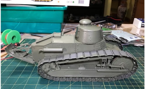 Renault FT 1/16 RC build