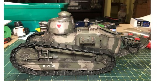 Renault FT 1/16 RC build