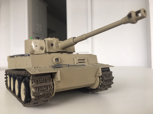 Tamiya Tiger now with IR battle system.