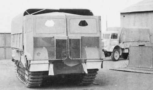 Tank clad as a truck