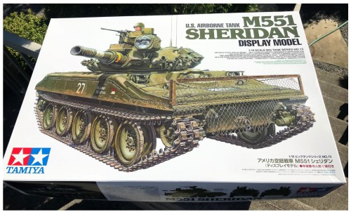 1/16 RC M551 M-551 Sheridan Vietnam build