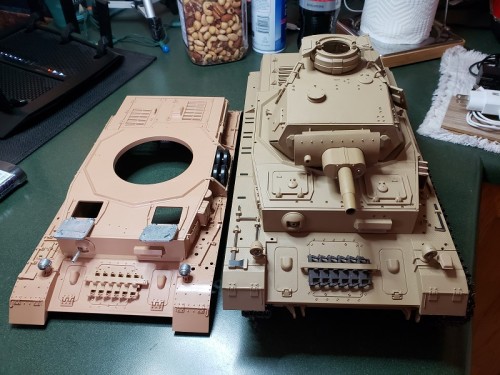 HL looks fairly detailed until you compare it with the Taigen...Tools still molded on will require work....jpg