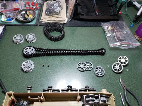 Beginning the swap from HL and MATO running gear to the Taigen set..jpg