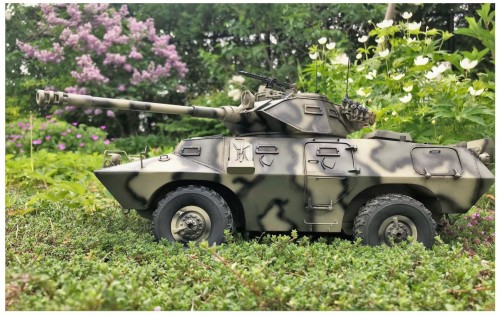 1/16 RC  Cadillac Gage V-150 Commando with 90mm gun turret