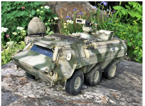 RC 1/16 TPz-1 A8 Fuchs 6x6 Transportpanzer with FLW 200 build