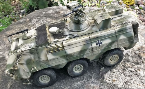 RC 1/16 TPz-1 A8 Fuchs 6x6 Transportpanzer with FLW 200 build