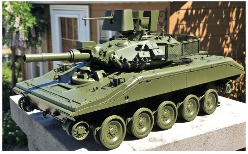 M551 Sheridan Airborne light tank - Vietnam - build