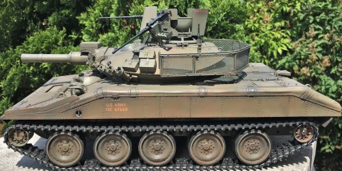 M551 Sheridan Airborne light tank - Vietnam - build