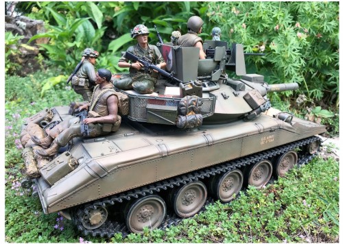 M551 Sheridan Airborne light tank - Vietnam - build