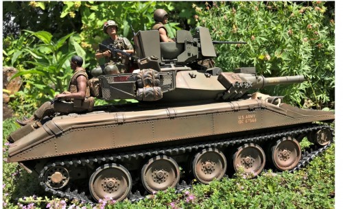 M551 Sheridan Airborne light tank - Vietnam - build