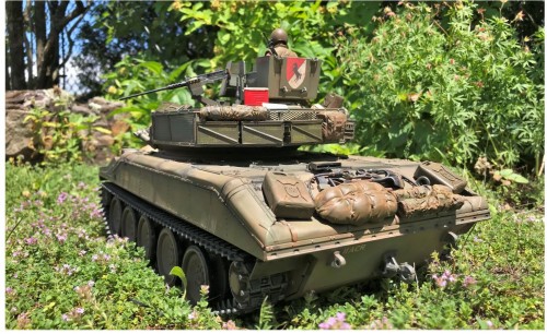 M551 Sheridan Airborne light tank - Vietnam - build