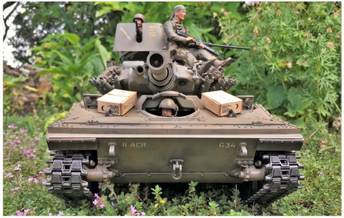 1/16 RC M551 Sheridan light tank Vietnam war