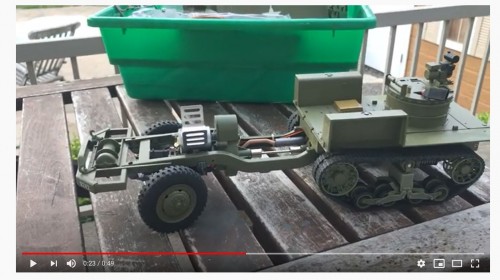 1/16 RC M16 Half Track MGMC Meat Chopper Korea build