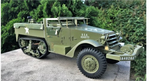 1/16 RC M16 Half Track MGMC Meat Chopper Korea build