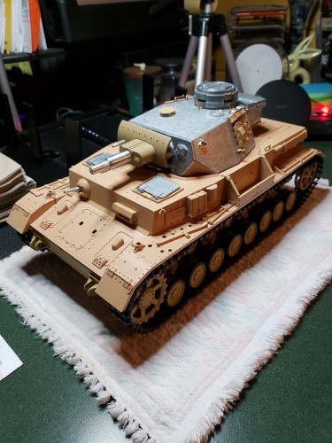 It works.  Another hour of moving the gun tube forward and back to get the right recoil throw....totally worth it..jpg