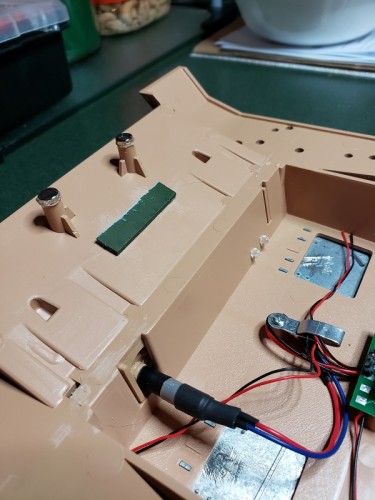 A view of the underside work including the rubber stop for the MG.jpg
