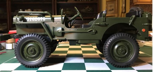 1/10 RC Jeep Willys MB - Long Range Desert Group - Build