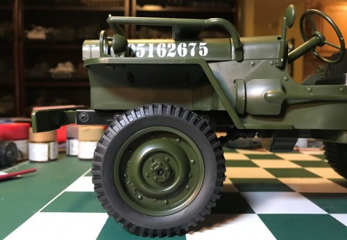 1/10 RC Jeep Willys MB - Long Range Desert Group - Build