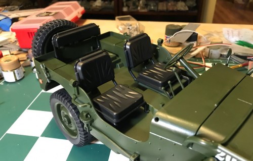 1/10 RC Jeep Willys MB - Long Range Desert Group - Build