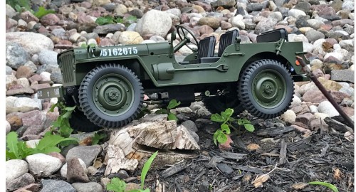 1/10 RC Jeep Willys MB - Long Range Desert Group - Build