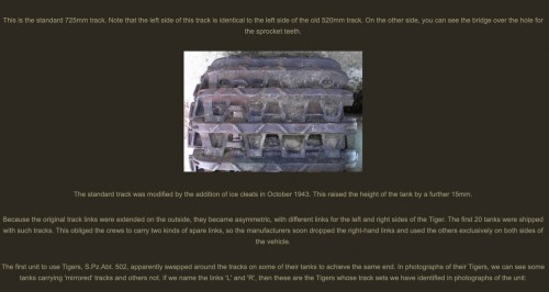 Byrden's take on Tiger 1 tracks