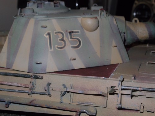 Turret can turn and its correct hight off deck