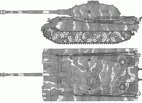 Porsche turret Königstiger
