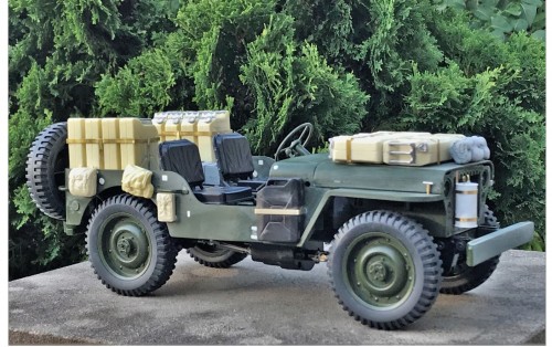 1/10 RC Jeep Willys MB - Long Range Desert Group - Build