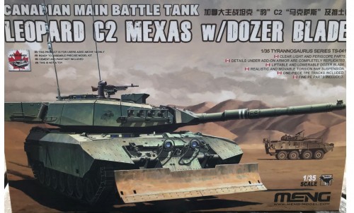 RC 1/16 Canadian tank Leopard C2 Mexas - Afghanistan - build