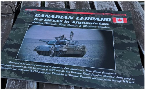 RC 1/16 Canadian tank Leopard C2 Mexas - Afghanistan - build