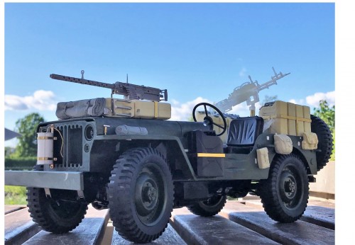 1/10 RC Jeep Willys MB - Long Range Desert Group - Build
