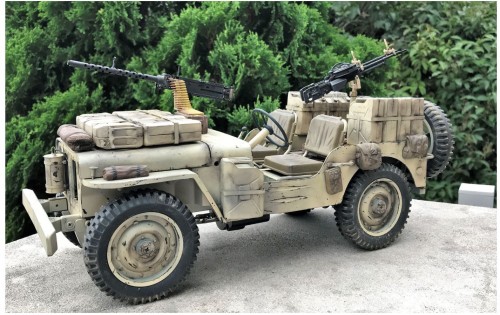 1/10 RC Jeep Willys MB - Long Range Desert Group - Build