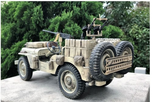 1/10 RC Jeep Willys MB - Long Range Desert Group - Build