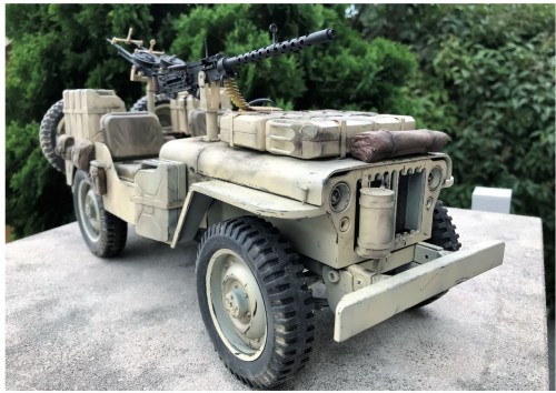 1/10 RC Jeep Willys MB - Long Range Desert Group - Build