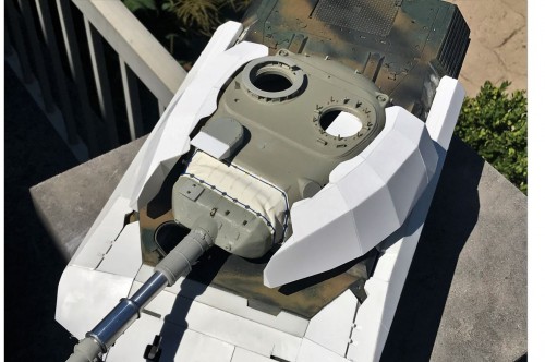 RC 1/16 Canadian tank Leopard C2 Mexas - Afghanistan - build