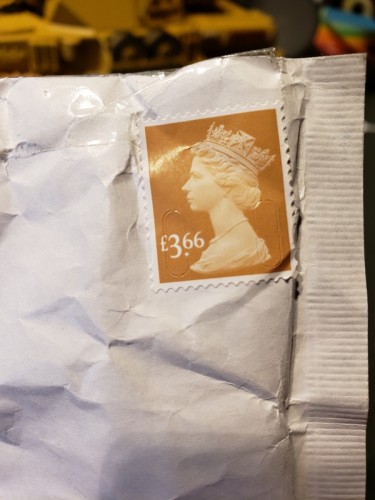 I hang onto the stamps on parcels from overseas just for fun..jpg